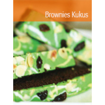 Brownies Kukus Amanda Green Marble
